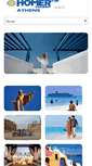 Mobile Screenshot of homerictours.gr