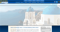 Desktop Screenshot of flights.homerictours.com